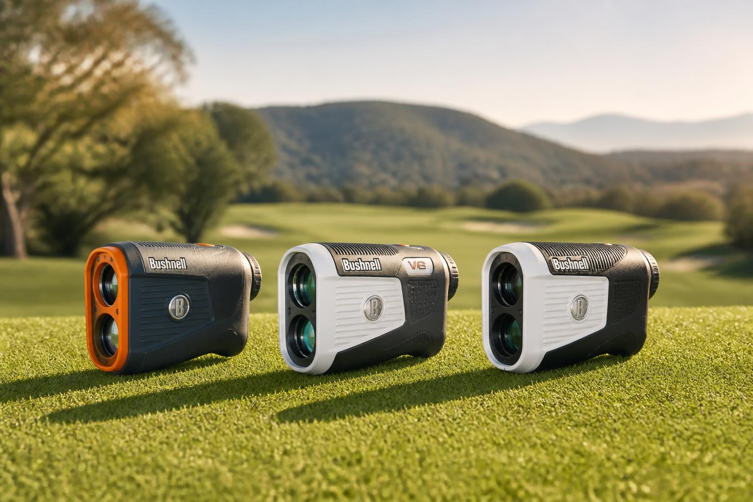 Featured image for article: Bushnell Rangefinder Comparison Chart: V, Phantom, Wingman