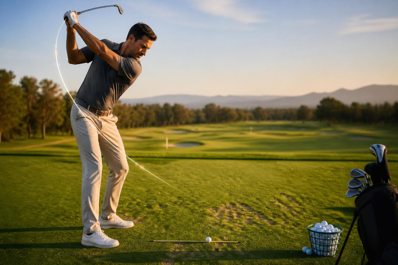 Featured image for article: Golf Swing Trainer Guide