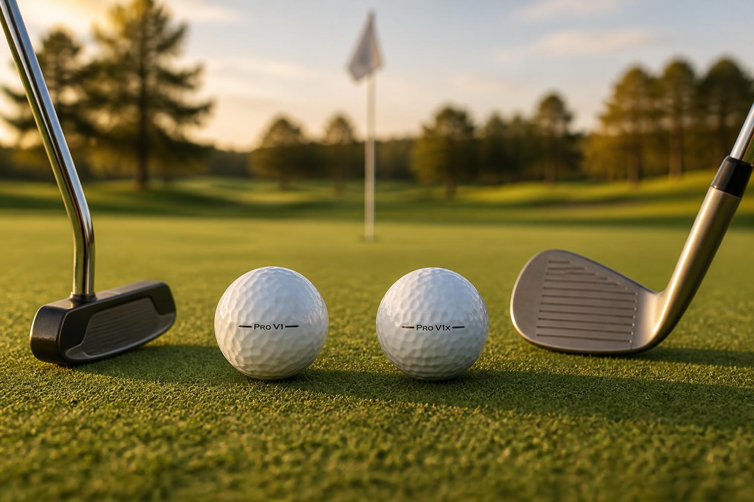 Featured image for article: Pro V1 vs Pro V1x Comparison: Specs & Differences